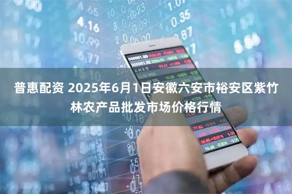 普惠配资 2025年6月1日安徽六安市裕安区紫竹林农产品批发市场价格行情